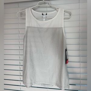 NWT Oiselle White Athletic Tank Top